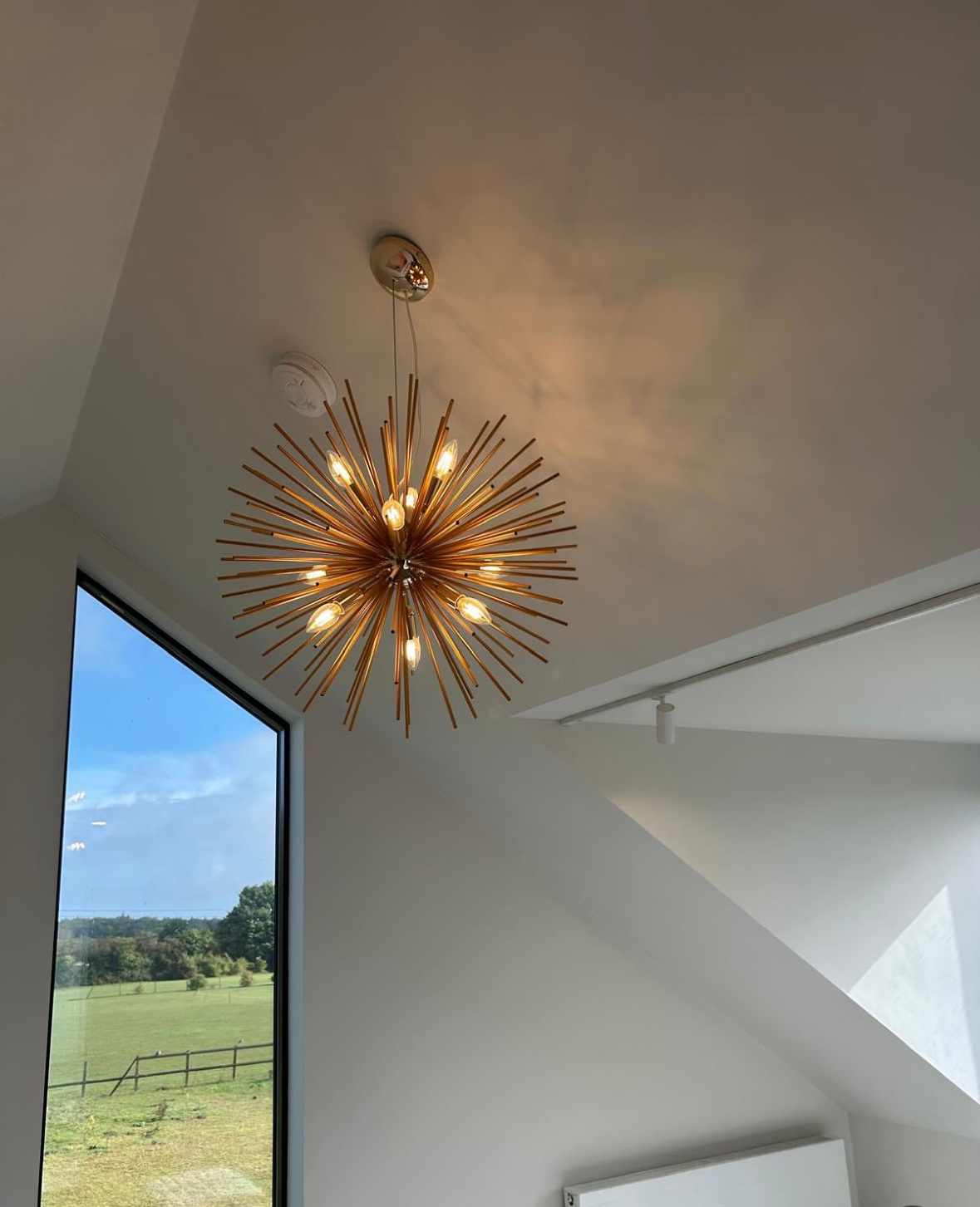 Chandelier installation